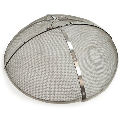 Sunnydaze Decor Stainless Steel Spark Screen, 30 in.