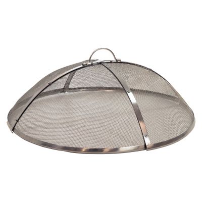 Sunnydaze Decor Stainless Steel Spark Screen, 24 in.