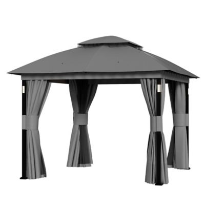 Modern Shade 10 x 10ft. Soft Top Gazebo, Gray