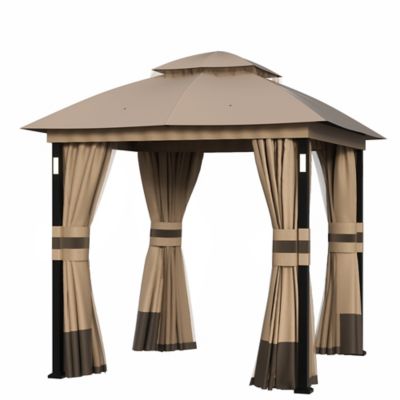 Modern Shade 8 x 8ft. Soft Top Gazebo, Khaki