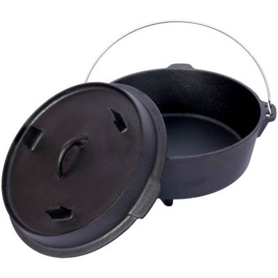 TMB Cast Iron Dutch Oven, 6 Quart