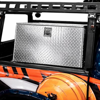 Black Horse Off Road Work Horse Base K2 Tool Box Silver Compatible w All Pickups