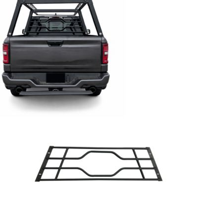 Black Horse Off Road Work Horse Base K2 Headache Rack Black Compatible w All Pickups
