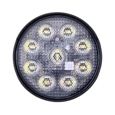 TrailFX 4 in. Round LED Work Light, 6600 Lumens, Single Light, 4RNDWLAMF1
