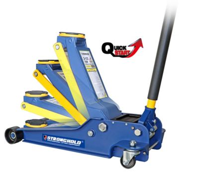 STRONGHOLD 3-1/2 Ton Low Profile Quick Start Service Jack
