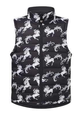 Kerrits Kids Pony Parade Reversible Quilted Vest