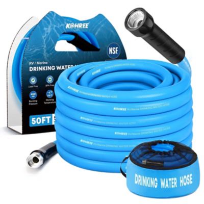Uriah Products 50 ft. NSF Certified 5/8 in. RV Drinking Water Hose