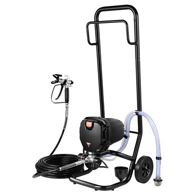 VEVOR 750 W Stand Airless Paint Sprayer, 3000 PSI High Efficiency Electric Airless Sprayer With Cart