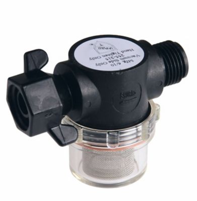 SHURflo Swivel Outlet Inline Fresh Water Pump Strainer, 255-315