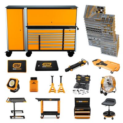 GEARWRENCH 1629 pc. MEGAMOD Master Mechanics Tool Set in Premium Modular Foam Trays with Tool Storage and Shop Equipment