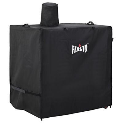 Feasto 36 in. Waterproof Grill Cart and Kitchen Sink Station Cover, Black