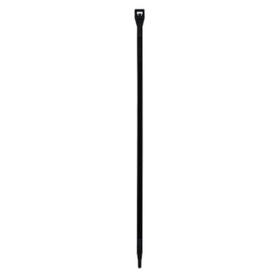 Screenguard Black Plastic 7.75 in. Cable Ties, 50 pk.