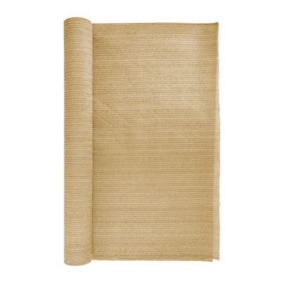 Screenguard Tan Privacy Fabric 15 L x 6 H ft. with 70 UV Protection