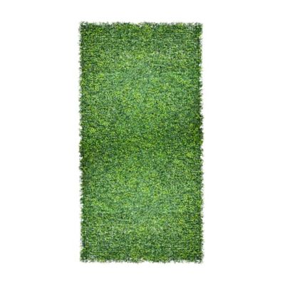 Screenguard 36 in. H x 8 ft. L Faux Green Boxwood Privacy Screen with Natural Appearance