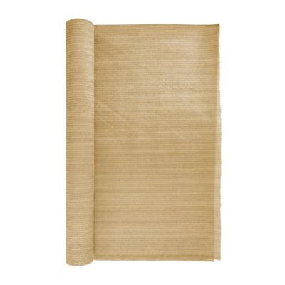 Screenguard Privacy Fabric 15 L x 6 H ft. Tan UV Protection