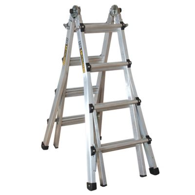 Metaltech Telescopic Multi-Position Ladder 17 ft.