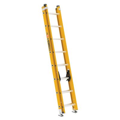 Metaltech Fiberglass Extension Ladder 300 Load Capacity 16 ft.
