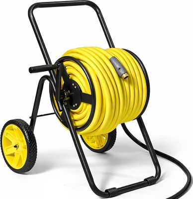 Real Hose Storage 2 Wheel Residential Duty Hose Cart, 175 ft. Hose Capacity