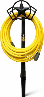 Real Hose Storage Professional Hose Hanger with Post & Faucet, 125 ft ...