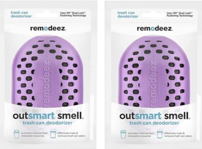 Remodeez Activated Charcoal Trash Can Deodorizer Bags, 2 pk.