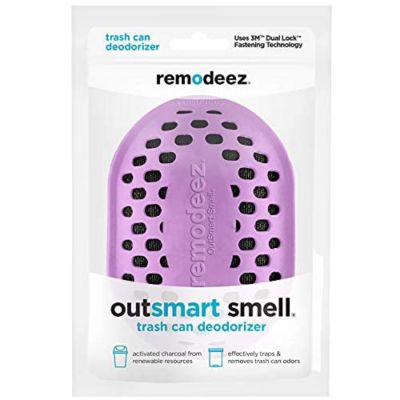 Remodeez Charcoal Trash Can Deodorizer with Adhesive Backing