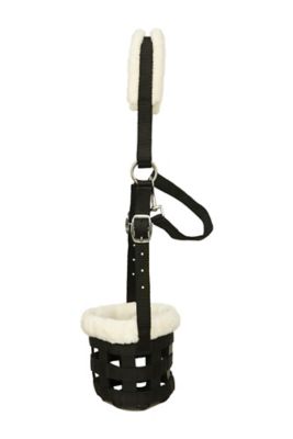 Huntley Equestrian Fleece Padded Nylon Grazing Muzzle