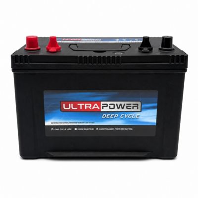 UPG Ultra Power Group 27 Deep Cycle 800 MCA 175 RC 95Ah Flooded Battery with Marine Terminals