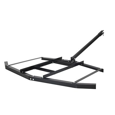 Modern Muse 66 in. Tow Behind Drag Harrow Q235 Steel Driveway Grader Adjustable Bars Pin Hitch 50 lb. ATV UTV Tractor