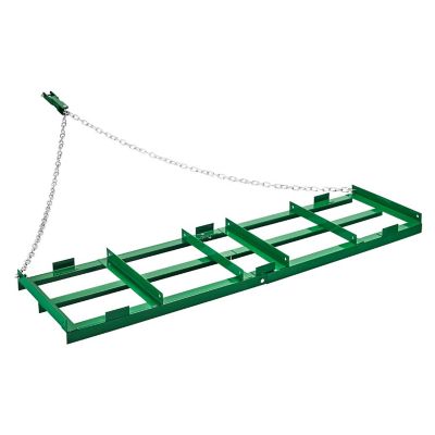 Modern Muse 6 ft. Heavy Duty Tow Behind Drag Harrow Adjustable Bars 72 in. Chain Grader Landscape Rake ATV UTV Tractor Mower