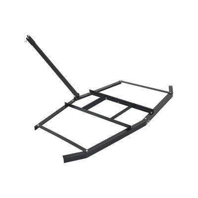 Modern Muse 74 in. Tow Behind Drag Harrow Q235 Steel Driveway Grader Adjustable Bars Pin Hitch 50 lb. ATV UTV Tractor