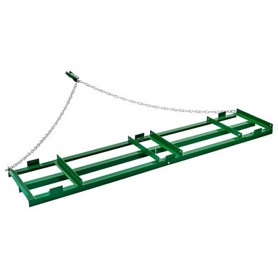 Modern Muse 8 ft. Heavy Duty Tow Behind Drag Harrow Adjustable Bars 72 in. Chain Grader Landscape Rake ATV UTV Tractor Mower