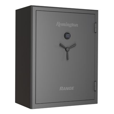 Remington 64 plus 8 Gun Fireproof Gun Safe with Electronic Lock, Rich Gray Hammertone Finish