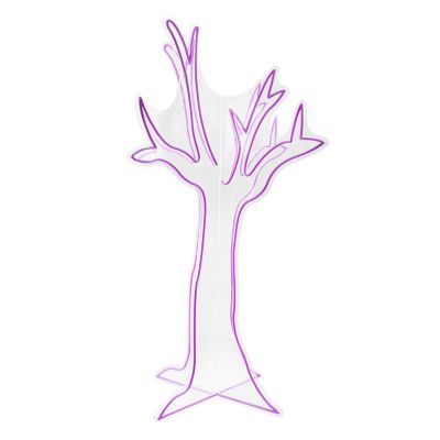 Haunted Hill Farm 44 in. LED 3D Ghost Tree Halloween Decoration