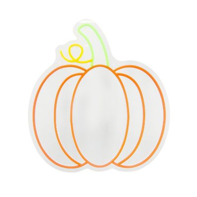 Haunted Hill Farm 17 in. LED Pumpkin Halloween Wall Decoration