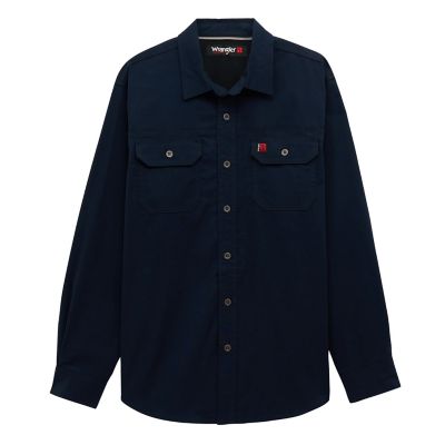 Wrangler FR Men's Button-Up Work Shirt