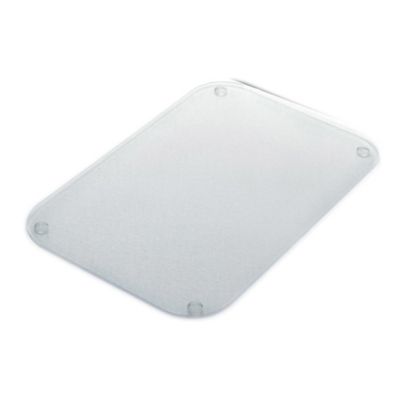 Better Houseware Acrylic Cutting Board, Silver, Medium