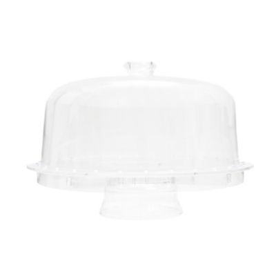 Better Houseware Convertible 3-Piece Clear-Acrylic Cake Cover Set