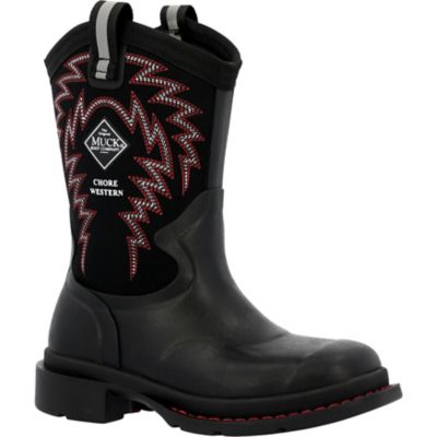 Muck Boot Company Chore Western Child, Black