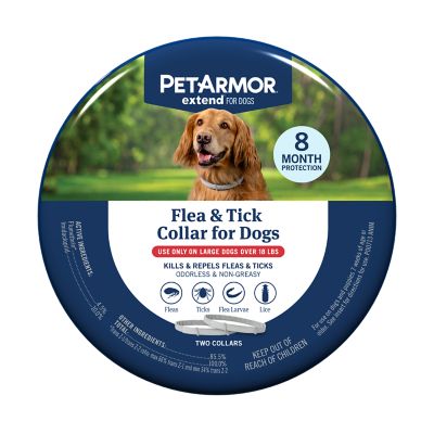 PetArmor Flea and Tick Collar for Large Dogs, 2 ct.