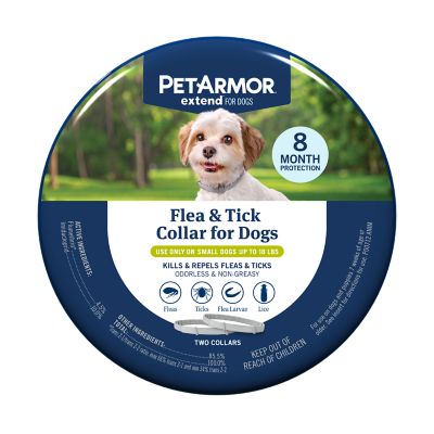 PetArmor Flea and Tick Collar for Small Dogs, 2 ct.