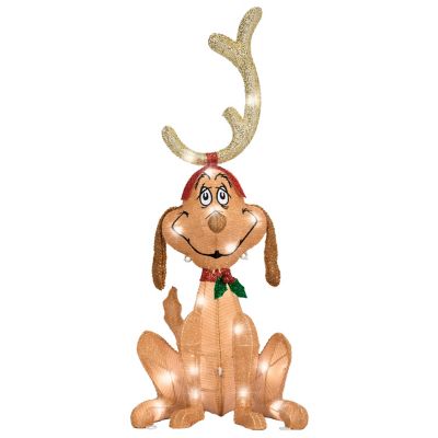 Dr. Seuss 3D Holiday Lighted Tinsel Sculpture-Max