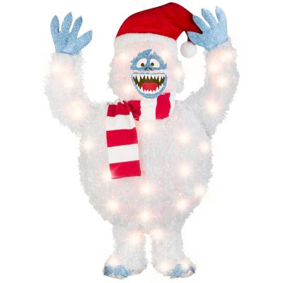 Rudolph 3D Holiday Lighted Tinsel Sculpture, Bumble