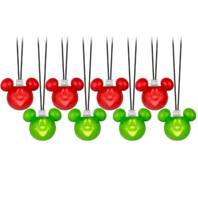 Disney Christmas Battery Operated EmoteGlow Light String-Set of 8-Musical Mickey Mouse