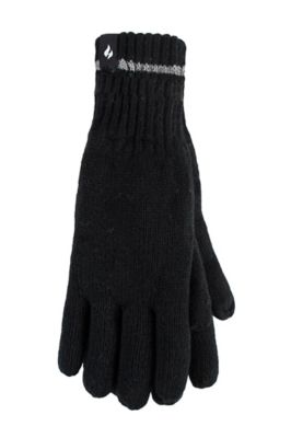 Heat Holders Men's Richard Flat Knit Gloves with Grips