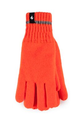 Heat Holders Men's Richard Flat Knit Gloves with Grips