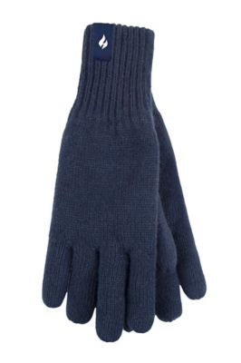 Heat Holders Men's Nevis Twist Flat Knit Gloves