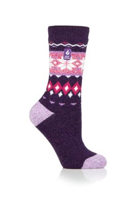 Heat Holders Women's Lite Melissa Fairisle Crew Sock
