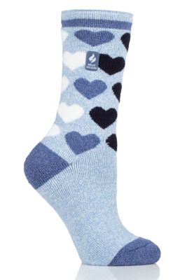 Heat Holders Women's Lite Jennifer Heart Crew Sock