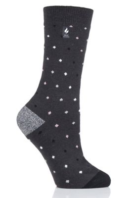 Heat Holders Women's Ultra Lite Berry Spots Crew Sock
