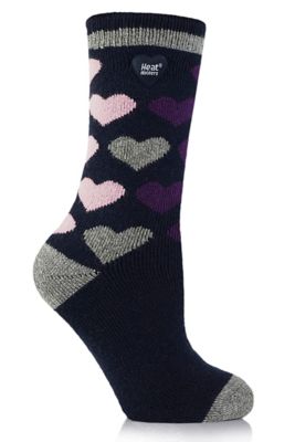 Heat Holders Women's Lite Jennifer Heart Crew Sock